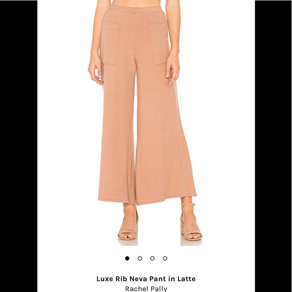 Rachel Pally LUXE RIB NEVA PANT - LATTE